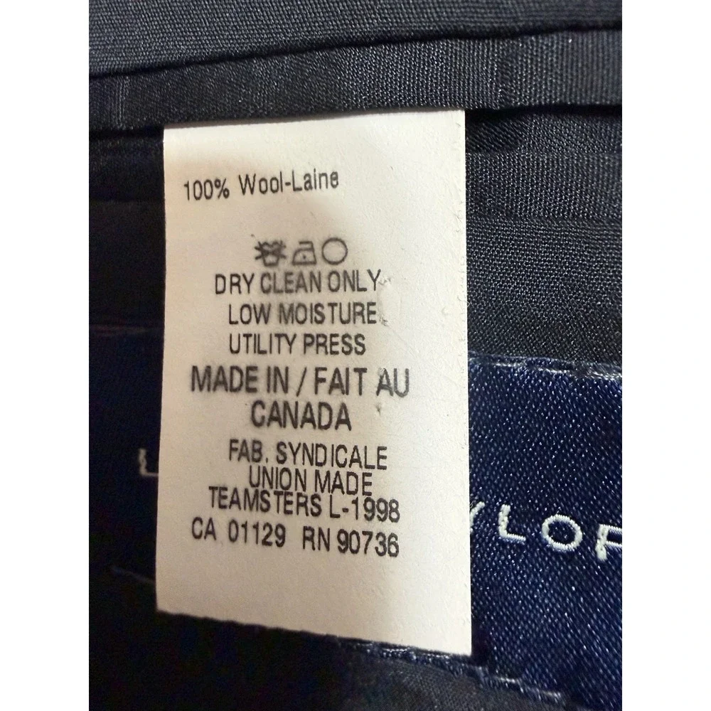 Lauren by Ralph Lauren Gray Classic Wool Sports Blazer Suit Jacket Size 42L